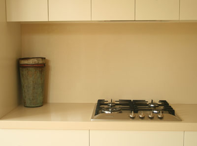 napier kitchen bench + splash back